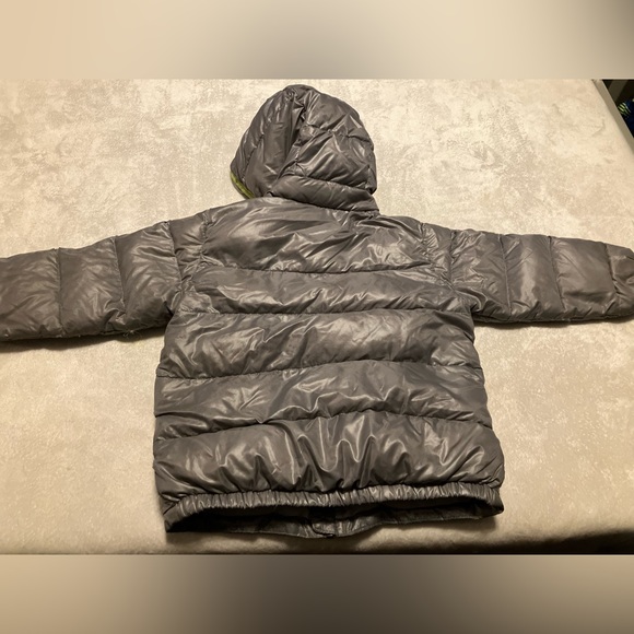 Grey hi-loft down jacket - Picture 2 of 5